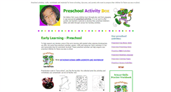 Desktop Screenshot of preschoolactivitybox.com